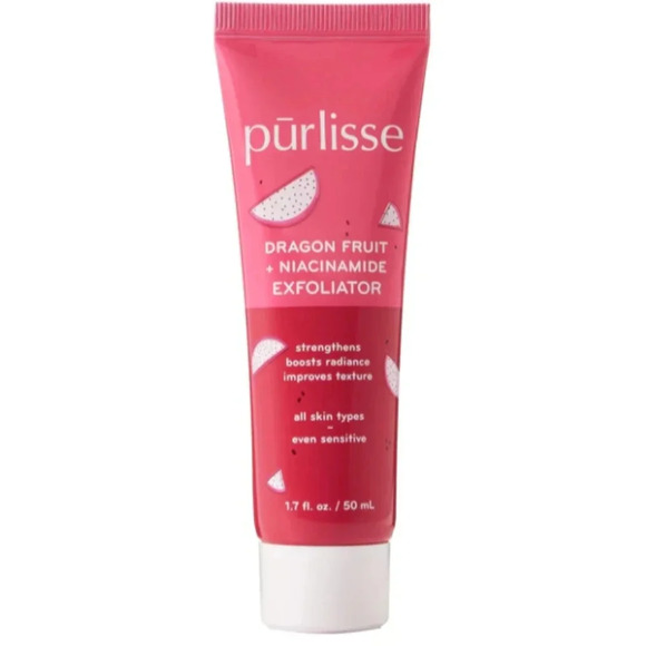purlisse Other - New Purlisse Dragonfruit + Niacinamide Exfoliator Facial Moisturizer Serum